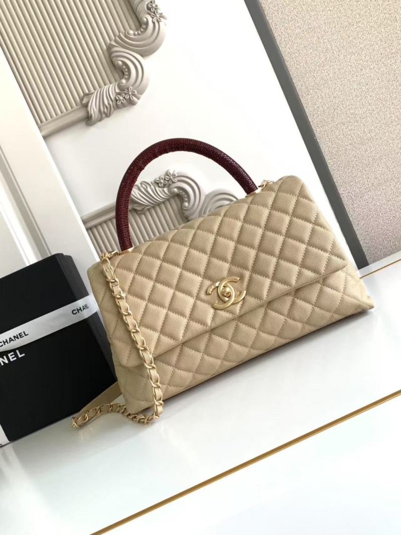 Ch**el top handle bags